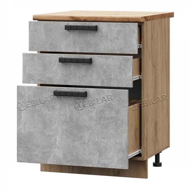 Корпус шкаф нижний STEND ШН3Я 600 крафт