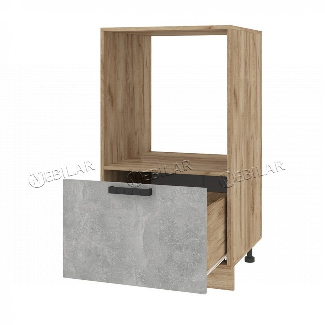 Шкаф нижний Ксения ШПДМ 1Я 600 корпус крафт